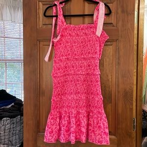 SHEIN hot pink dress